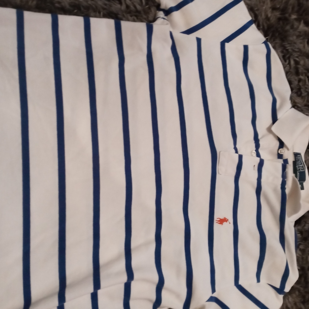 Polo Striped Shirt Size M